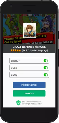 Crazy Defense Heroes APK mod hack