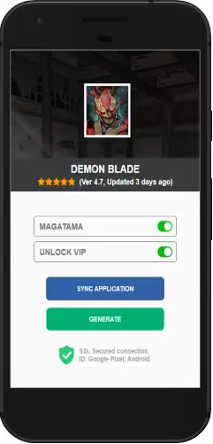 Demon Blade APK mod hack