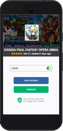 Dissidia Final Fantasy Opera Omnia APK mod hack