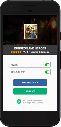 Dungeon and Heroes APK mod hack