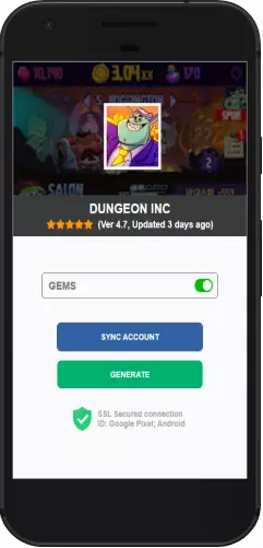 Dungeon Inc APK mod hack
