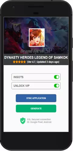 Dynasty Heroes Legend of SamKok APK mod hack