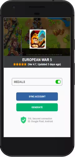 European War 5 APK mod hack