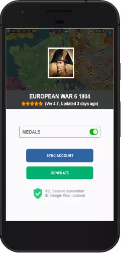 European War 6 1804 APK mod hack