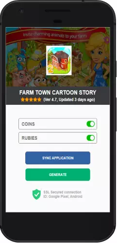 Farm Town Cartoon Story APK mod hack
