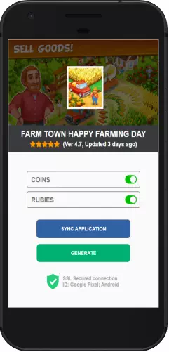Farm Town Happy farming Day APK mod hack