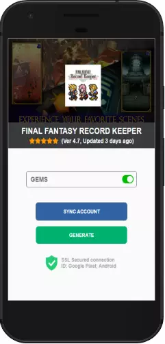 Final Fantasy Record Keeper APK mod hack