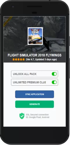 Flight Simulator 2018 FlyWings APK mod hack