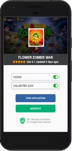 Flower Zombie War APK mod hack