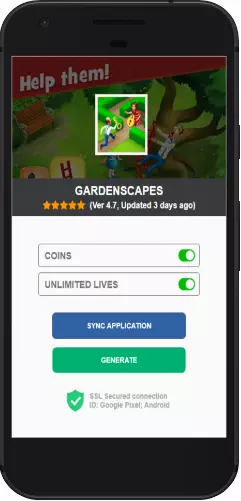 Gardenscapes APK mod hack