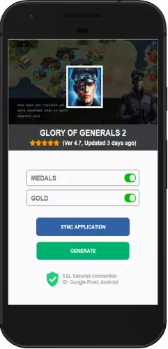 Glory of Generals 2 APK mod hack
