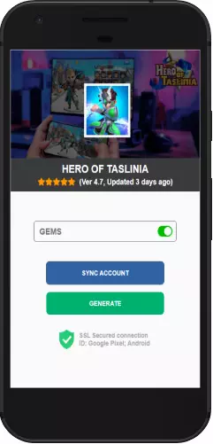 Hero of Taslinia APK mod hack