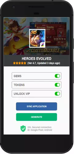 Heroes Evolved APK mod hack