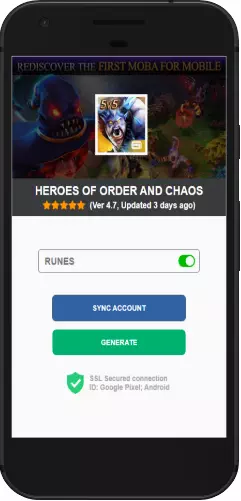 Heroes of Order and Chaos APK mod hack
