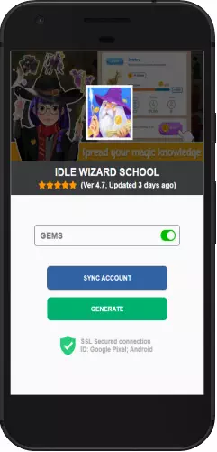 Idle Wizard School APK mod hack