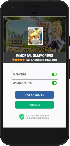 Immortal Summoners APK mod hack