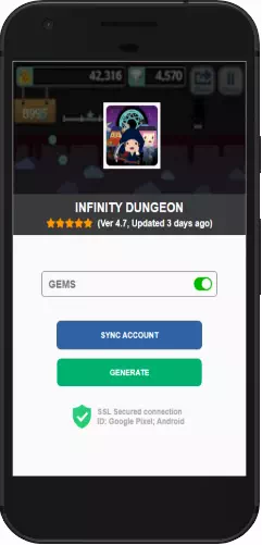 Infinity Dungeon APK mod hack