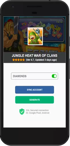 Jungle Heat War of Clans APK mod hack