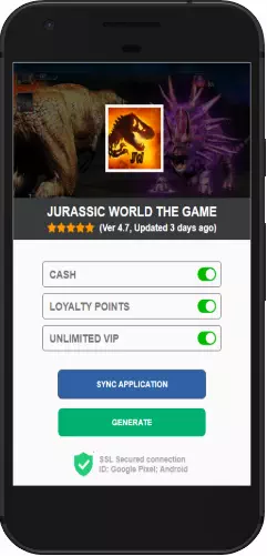 Jurassic World The Game APK mod hack