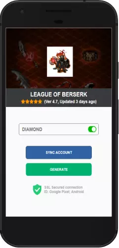 League of Berserk APK mod hack