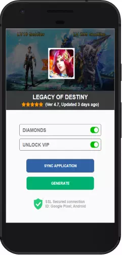 Legacy of Destiny APK mod hack