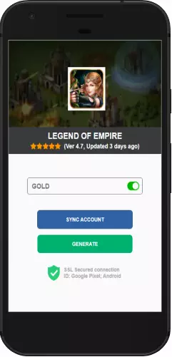 Legend of Empire APK mod hack