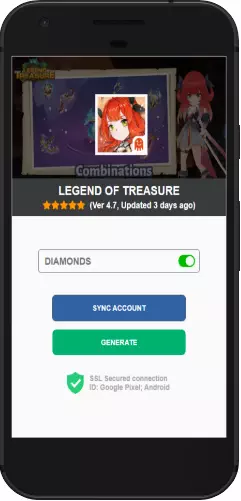 Legend of Treasure APK mod hack