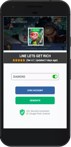 LINE Lets Get Rich APK mod hack
