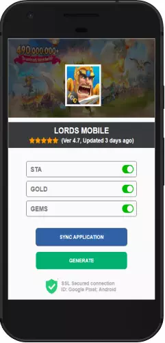 Lords Mobile APK mod hack