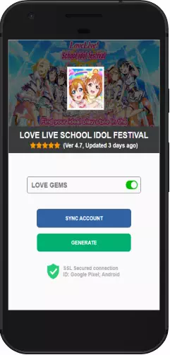Love Live School idol festival APK mod hack
