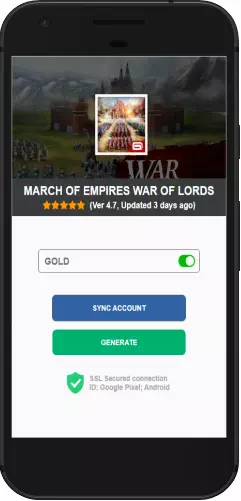 March of Empires War of Lords APK mod hack