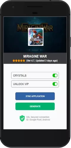 Miragine War APK mod hack