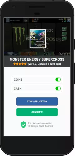 Monster Energy Supercross APK mod hack