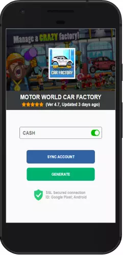 Motor World Car Factory APK mod hack