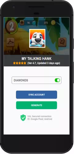 My Talking Hank APK mod hack