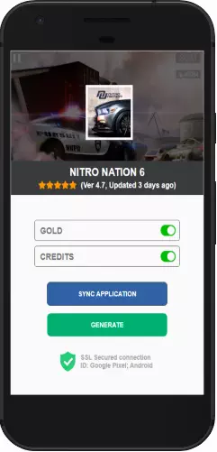 NITRO NATION 6 APK mod hack