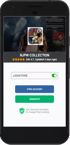 NJPW Collection APK mod hack
