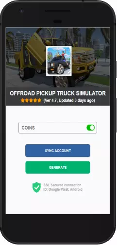 Offroad Pickup Truck Simulator APK mod hack