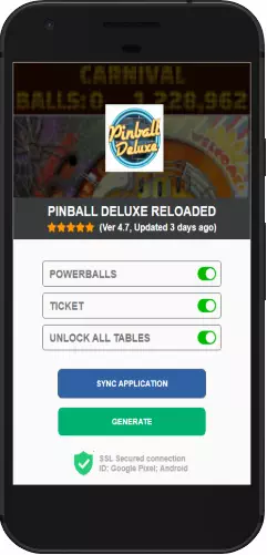 Pinball Deluxe Reloaded APK mod hack