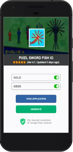 Pixel Sword Fish io APK mod hack