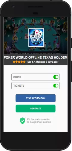 Poker World Offline Texas Holdem APK mod hack