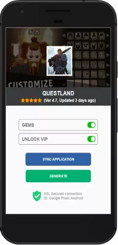 Questland APK mod hack