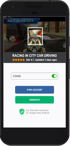 Racing in City Car Driving APK mod hack