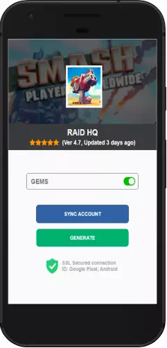 RAID HQ APK mod hack