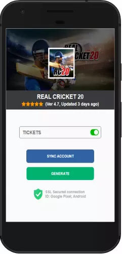 Real Cricket 20 APK mod hack