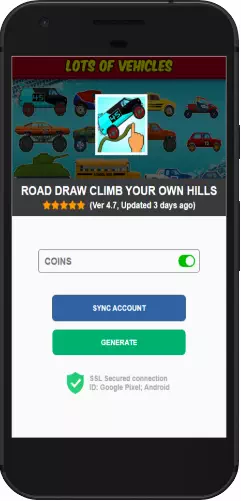 Road Draw Climb Your Own Hills APK mod hack