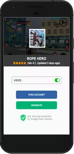 Rope Hero APK mod hack