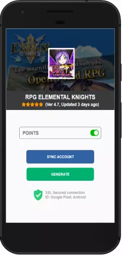 RPG Elemental Knights APK mod hack