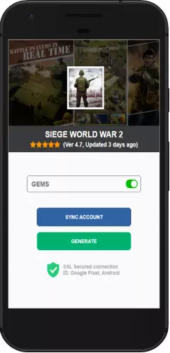 SIEGE World War 2 APK mod hack