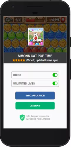 Simons Cat Pop Time APK mod hack
